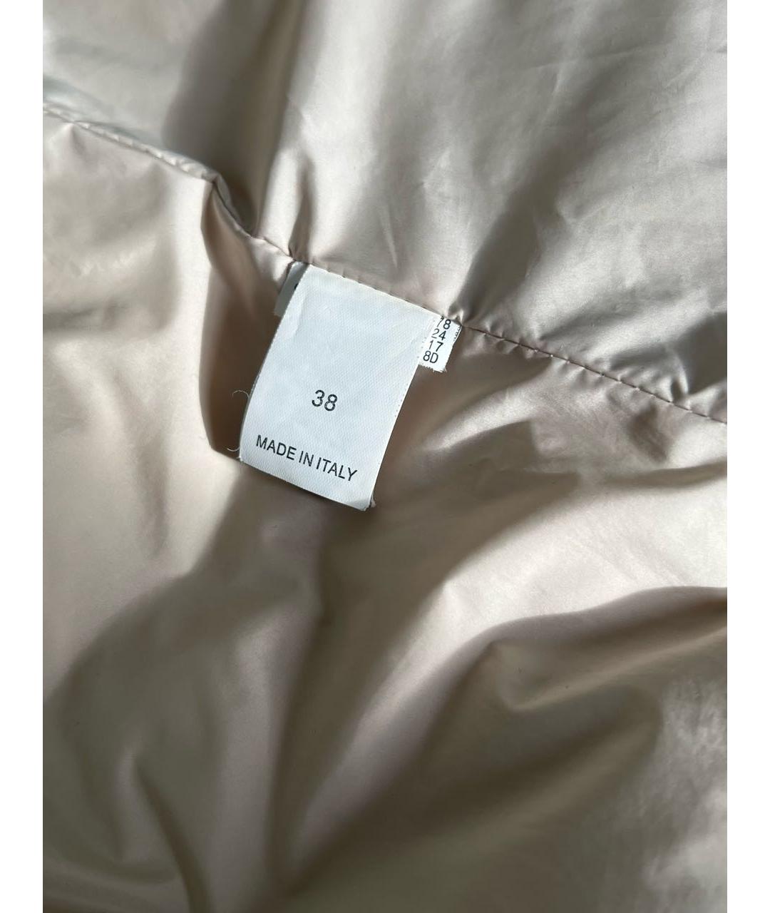 BRUNELLO CUCINELLI Бежевый кашемировый пуховик, фото 4