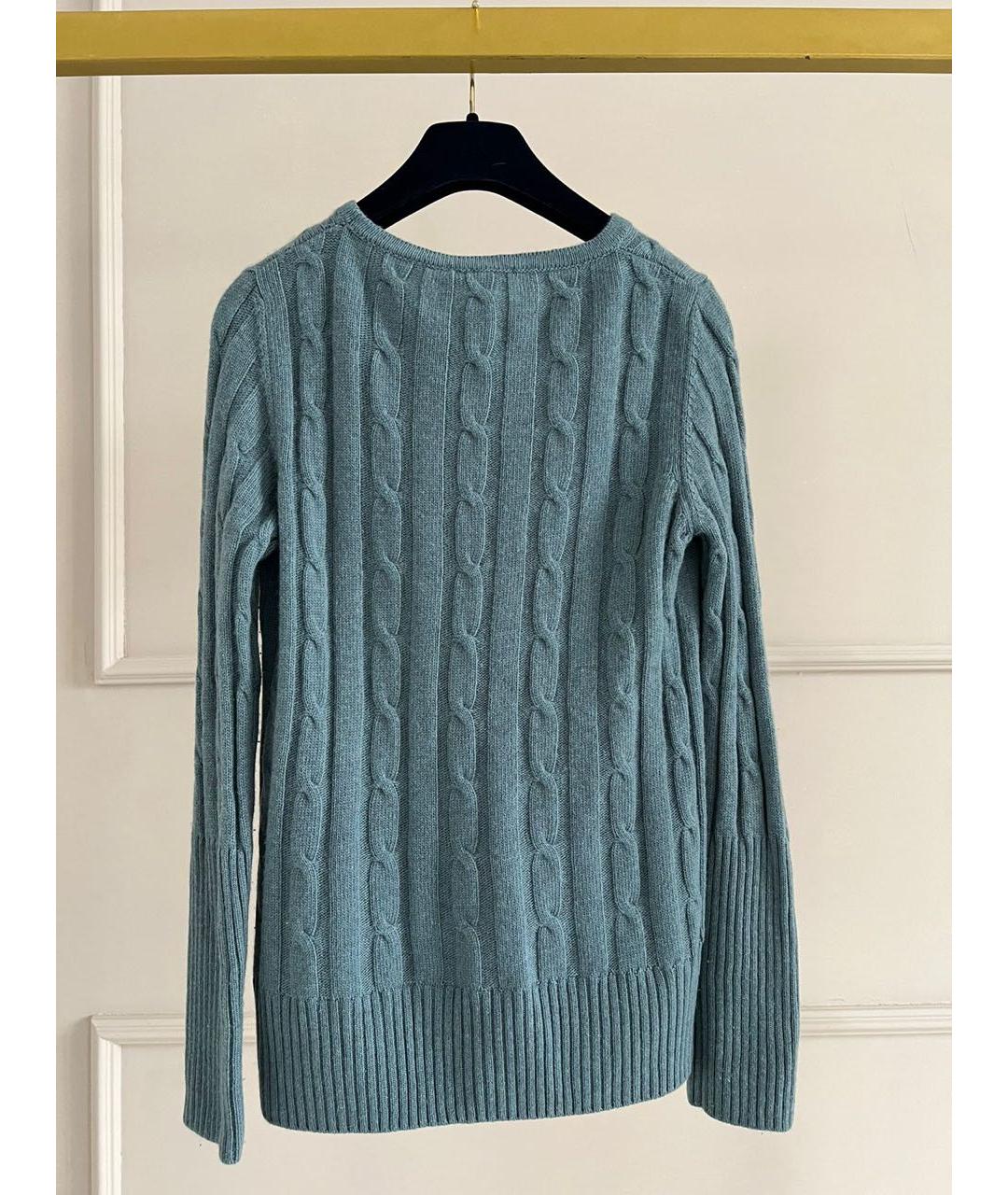 LORO PIANA Синий джемпер / свитер, фото 2