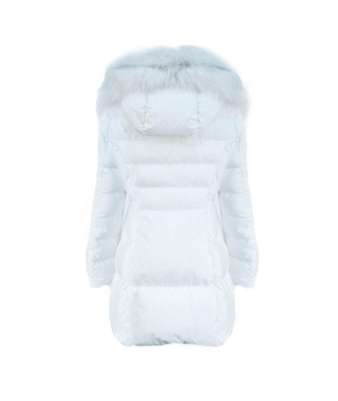 PRADA Белый полиэстеровый пуховик, фото 2