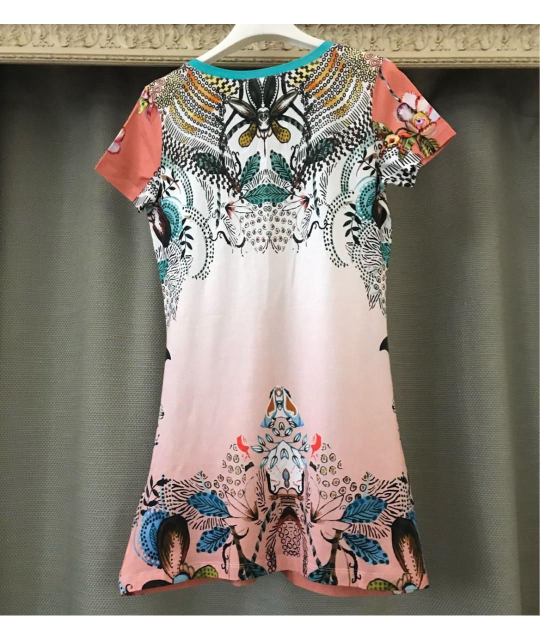 ETRO Мульти хлопко-эластановая футболка, фото 6