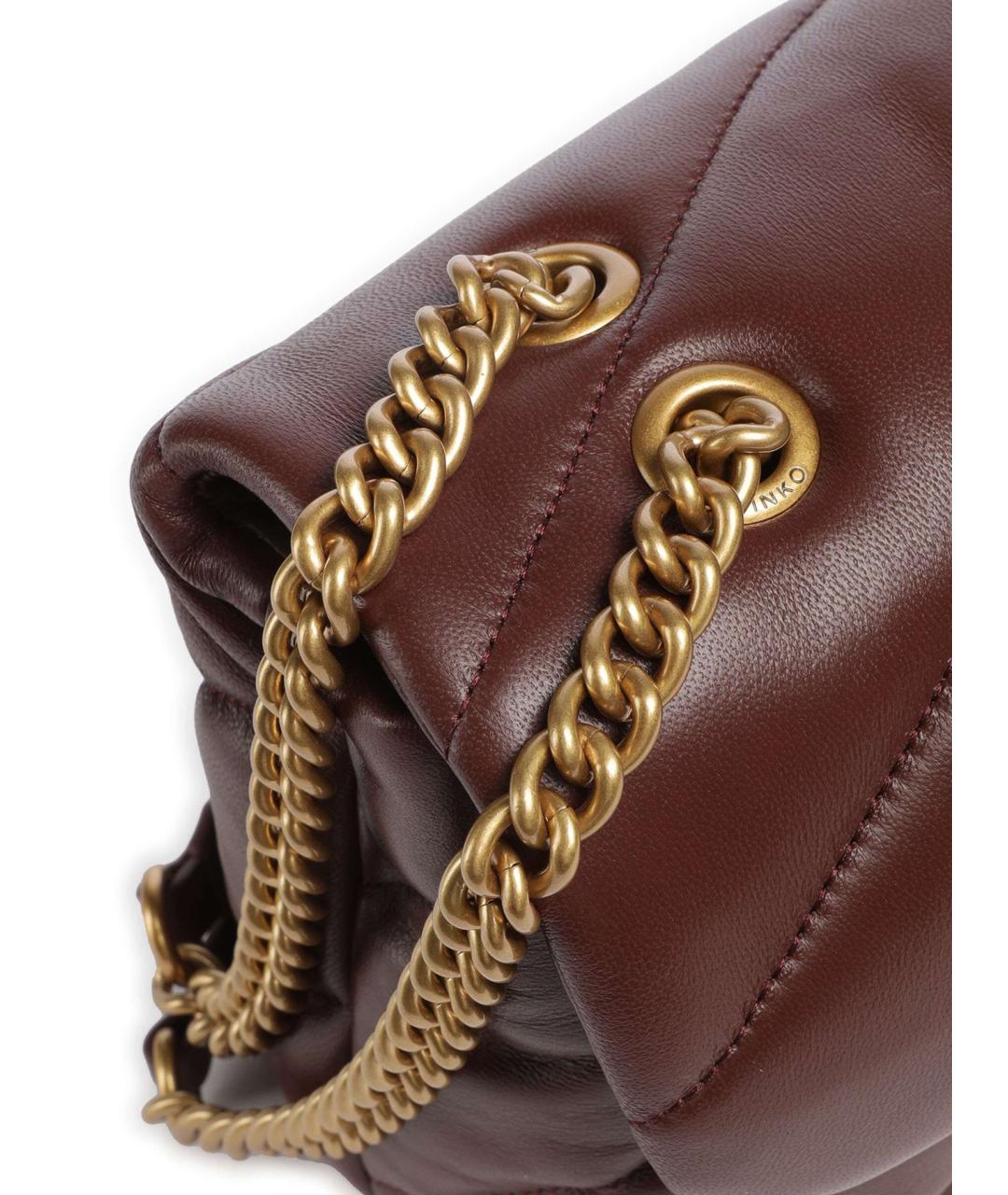 PINKO Кожаная сумка через плечо, фото 5