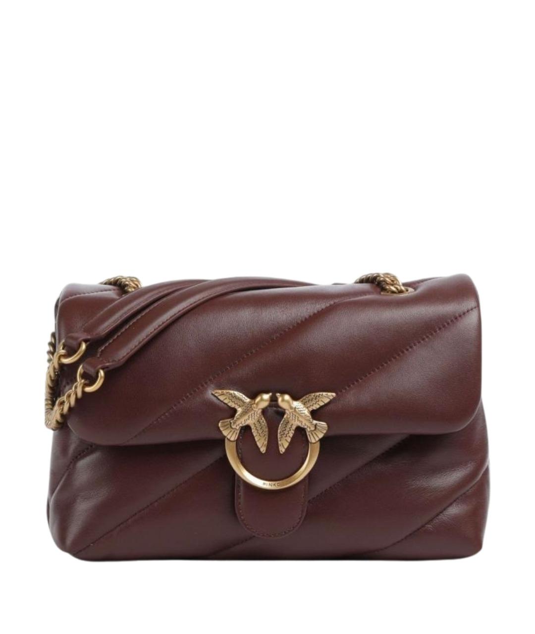 PINKO Кожаная сумка через плечо, фото 1