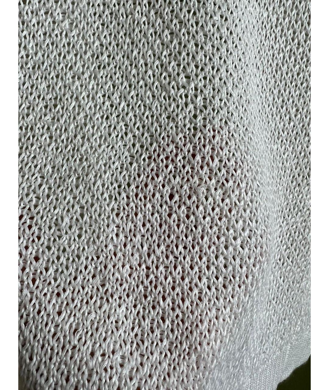 LORO PIANA Белый кардиган, фото 7