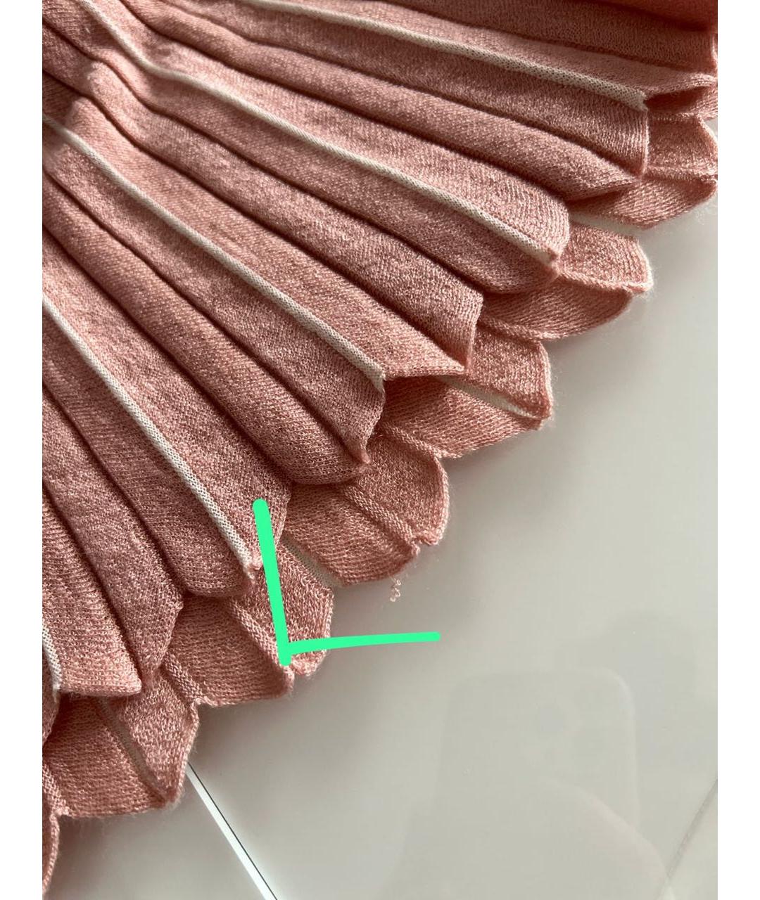 LORO PIANA Коралловая юбка макси, фото 7