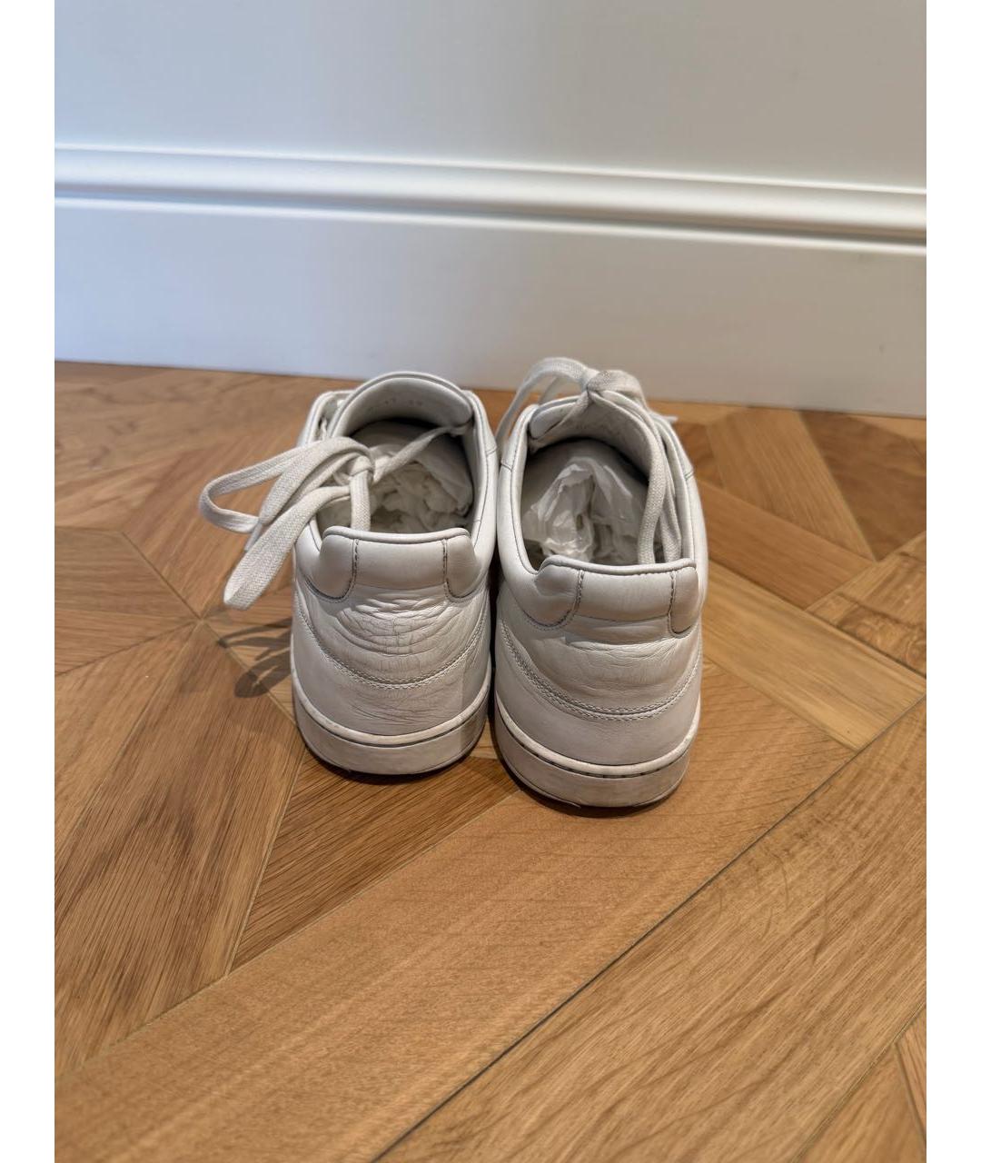 CHRISTIAN DIOR Белые кожаные кеды, фото 3