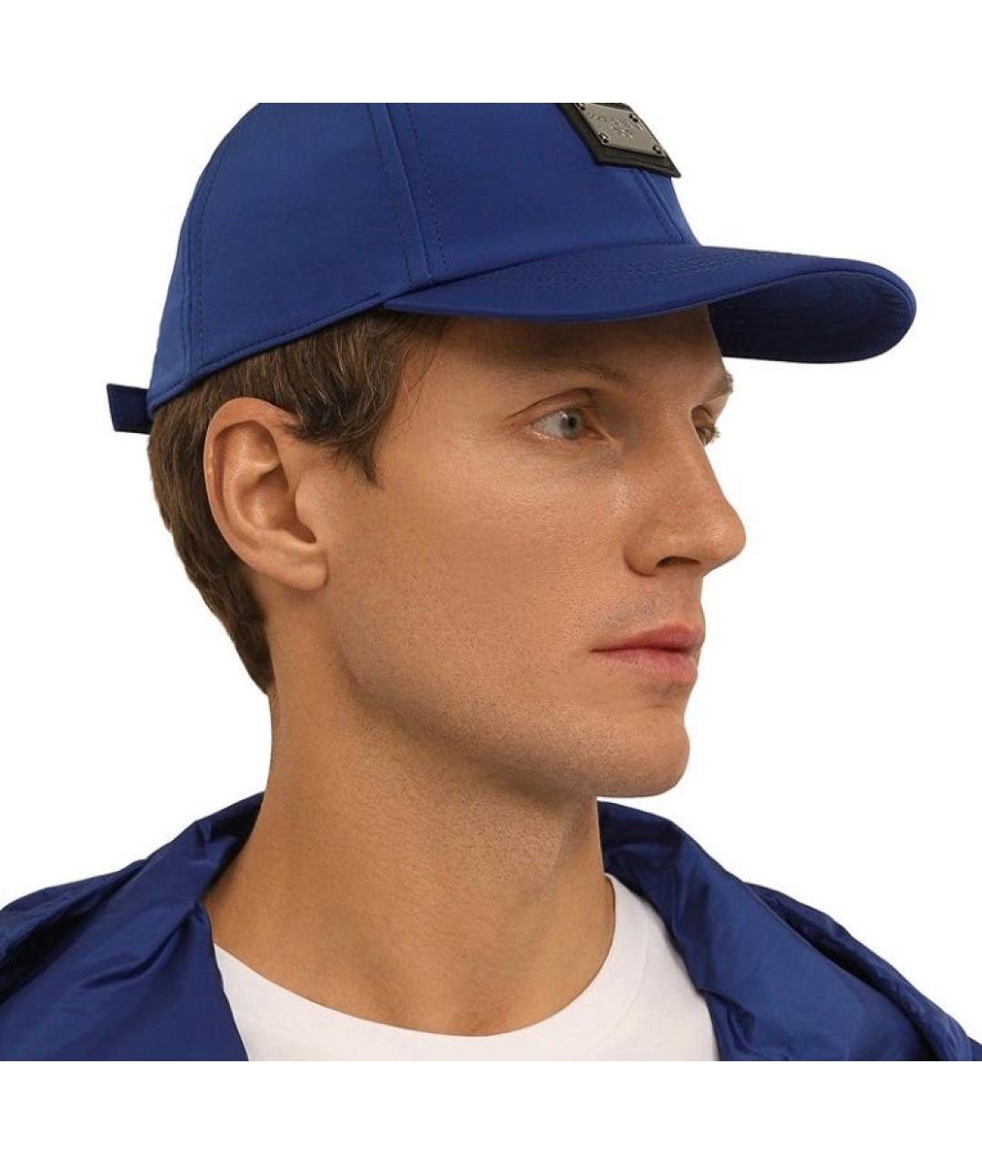 DOLCE&GABBANA Синяя кепка/бейсболка, фото 7