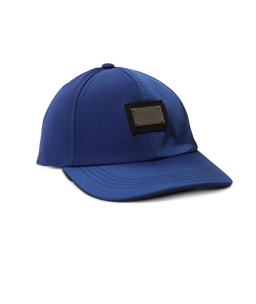 DOLCE&GABBANA Синяя кепка/бейсболка, фото 1