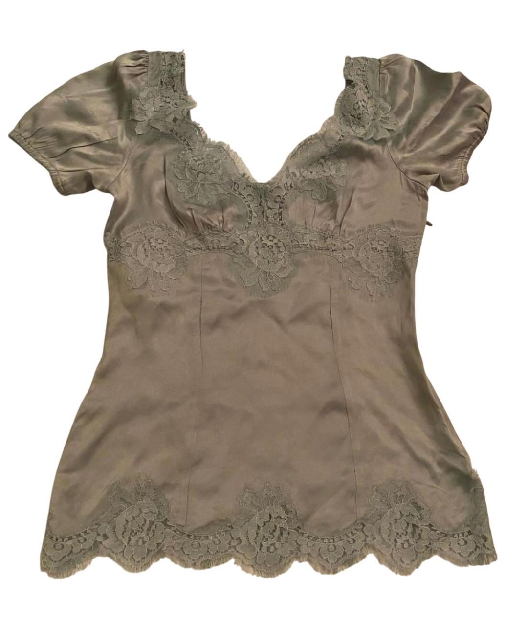 DOLCE&GABBANA Бирюзовый костюм с брюками, фото 2