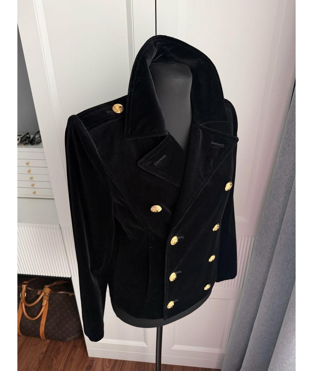 CELINE Черный жакет/пиджак, фото 6