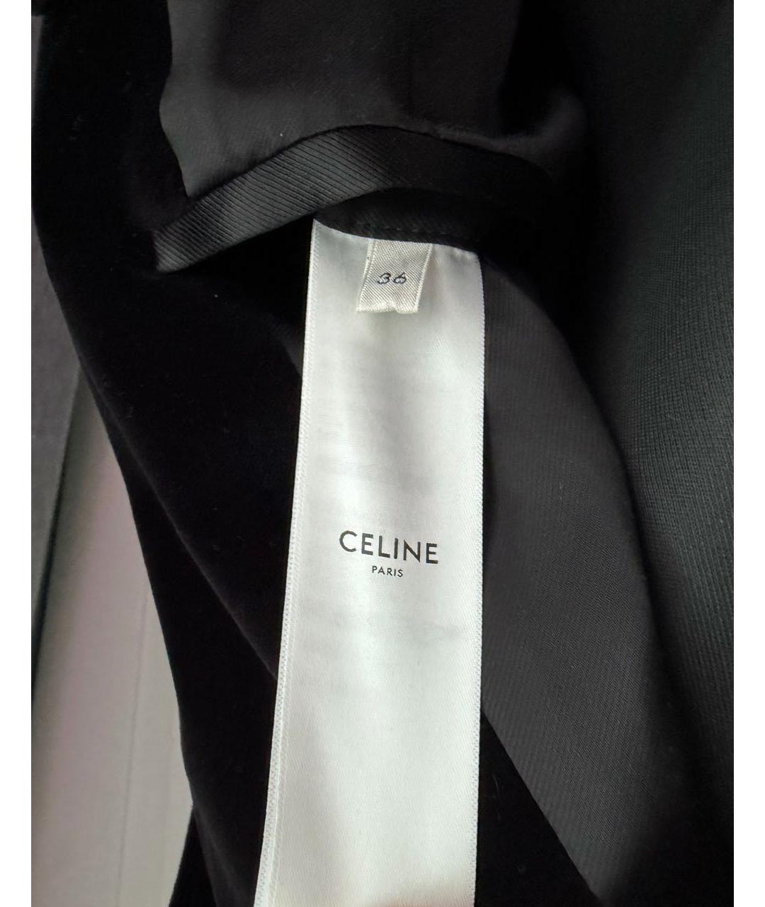 CELINE Черный жакет/пиджак, фото 7