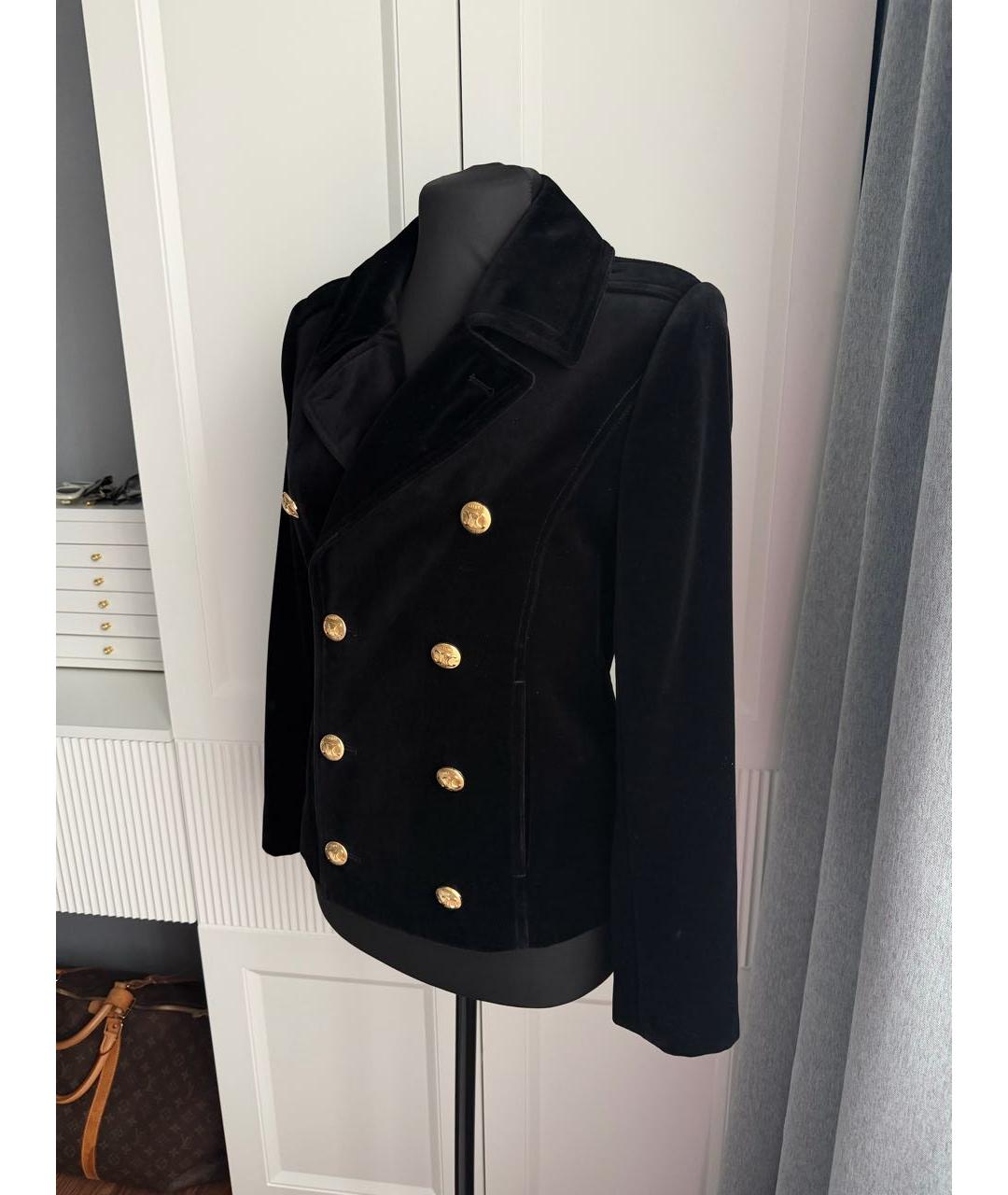 CELINE Черный жакет/пиджак, фото 4
