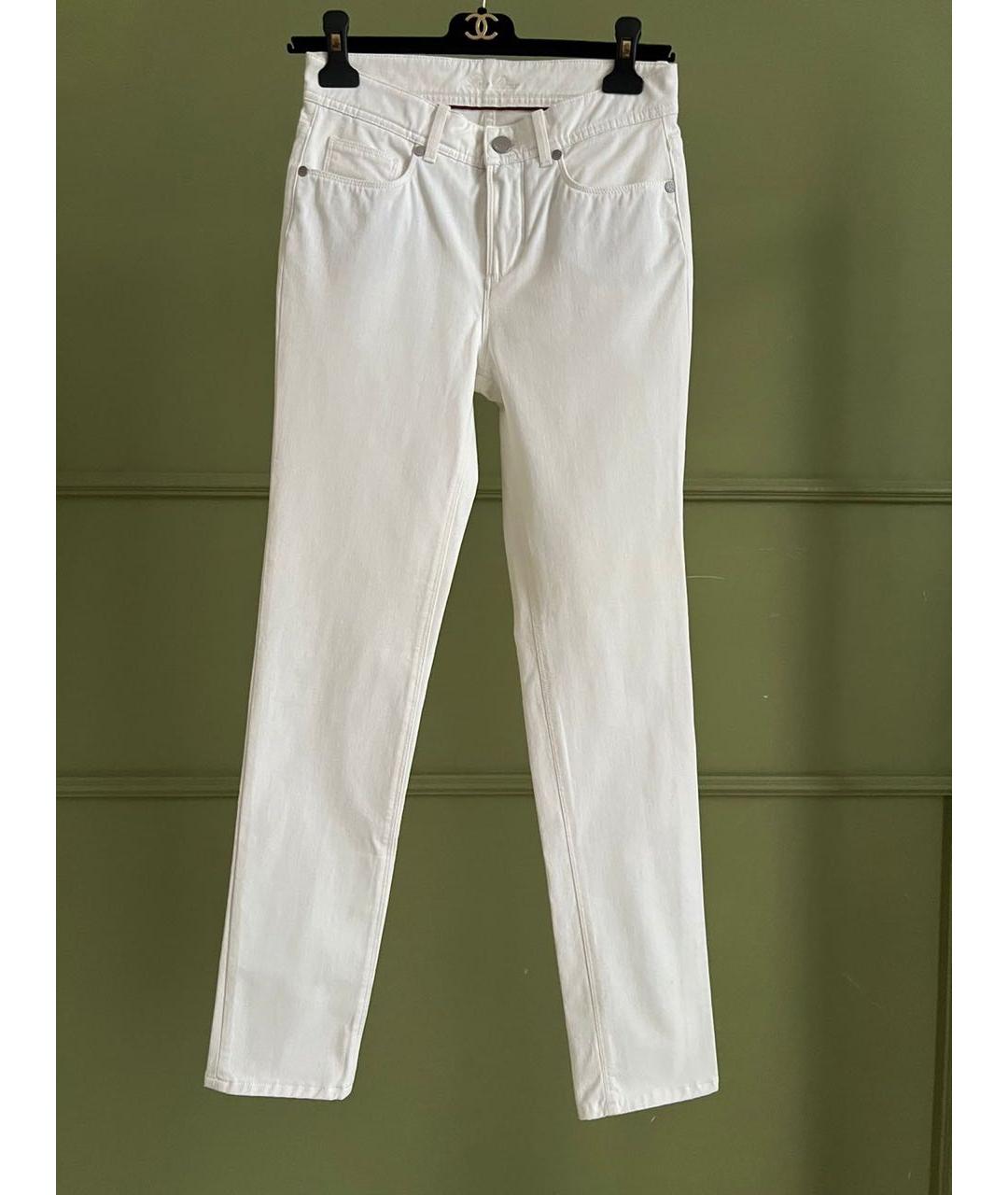 LORO PIANA Белые бриджи, фото 9