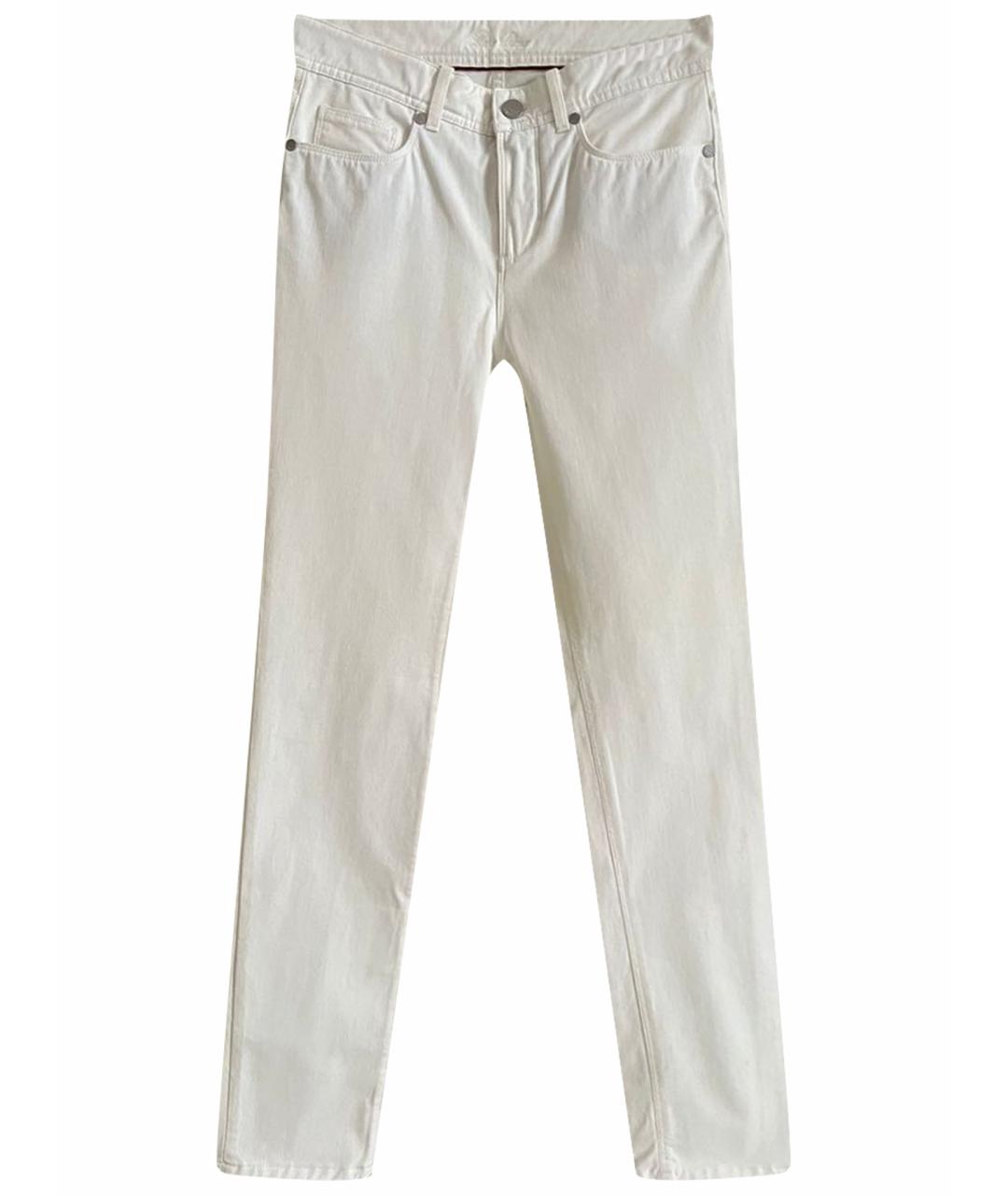 LORO PIANA Белые бриджи, фото 1