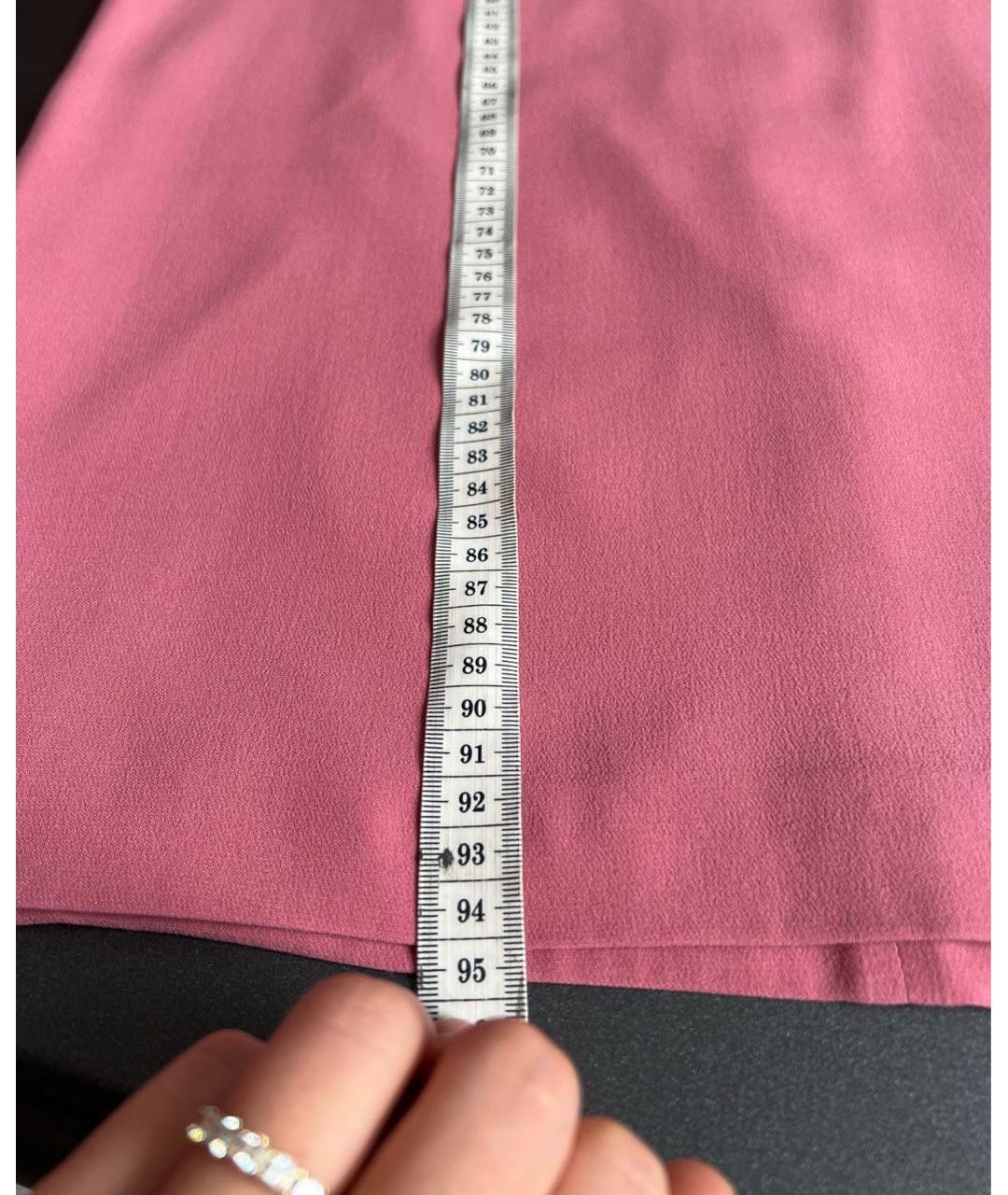 LORO PIANA Коралловая юбка макси, фото 6