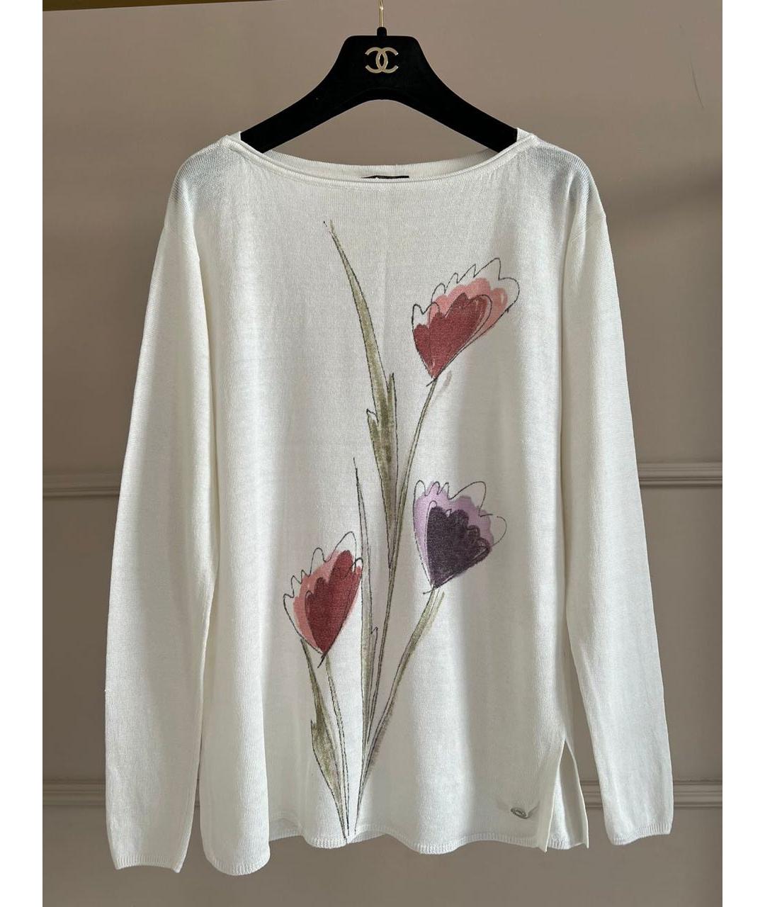 LORO PIANA Белый джемпер / свитер, фото 9