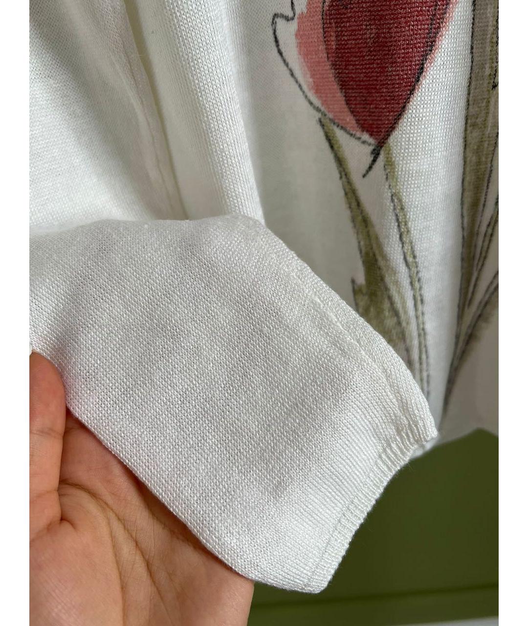 LORO PIANA Белый джемпер / свитер, фото 8