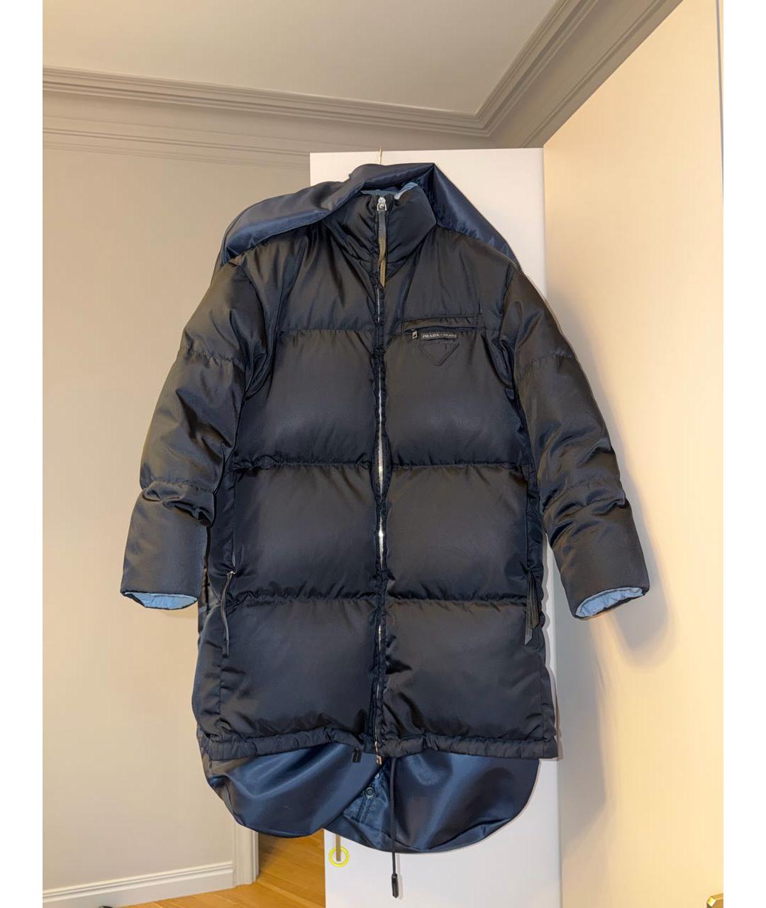 PRADA Черная полиэстеровая куртка, фото 6