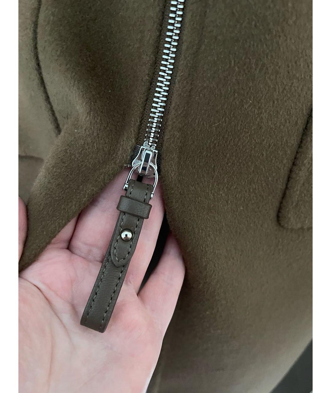 12 STOREEZ Коричневое шерстяное пальто, фото 6