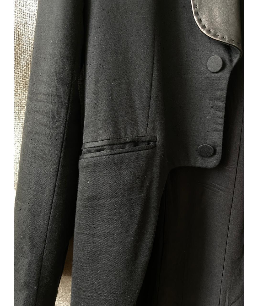 ALEXANDER WANG Черный шелковый жакет/пиджак, фото 6