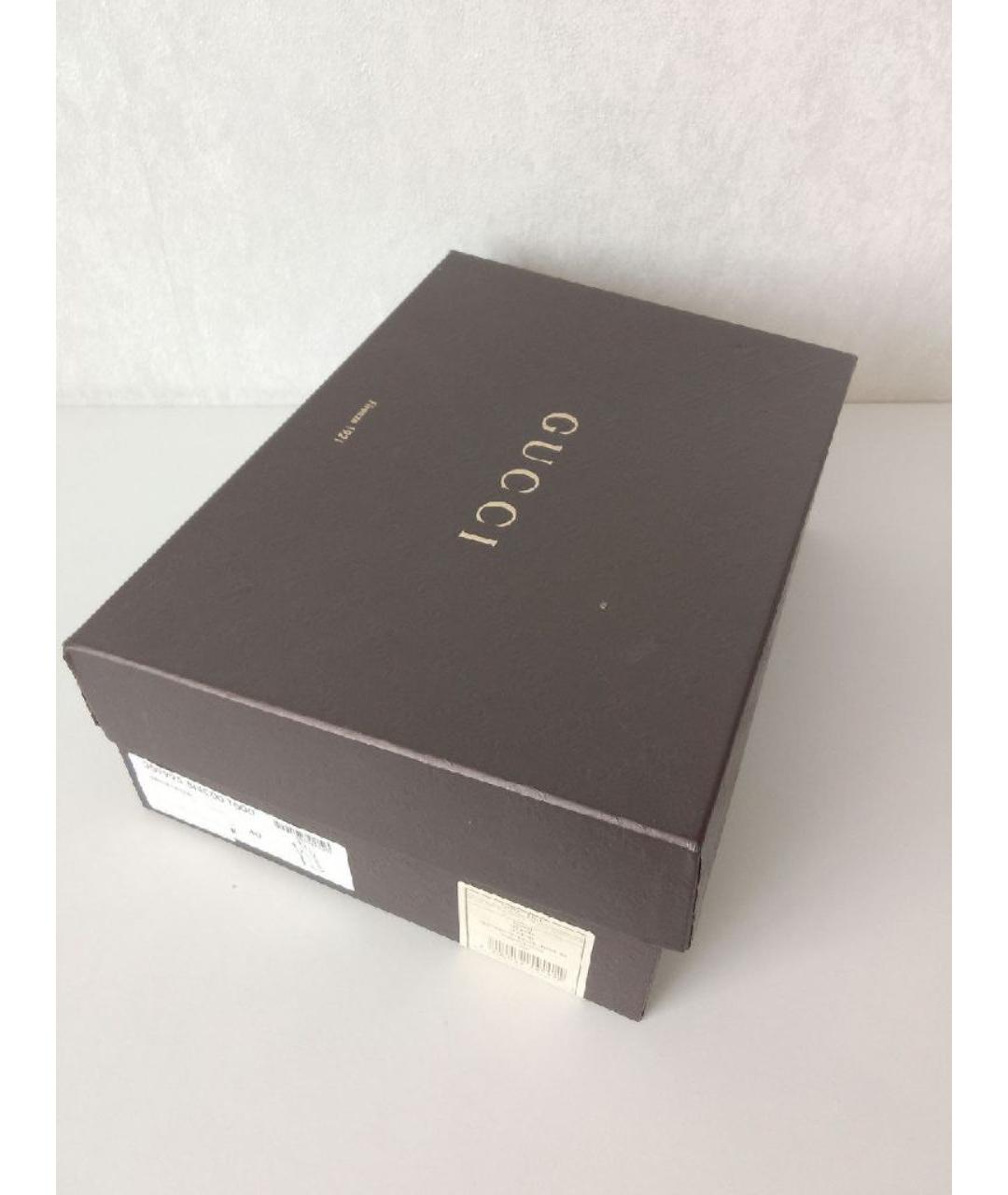 GUCCI Черные туфли из лакированной кожи, фото 7