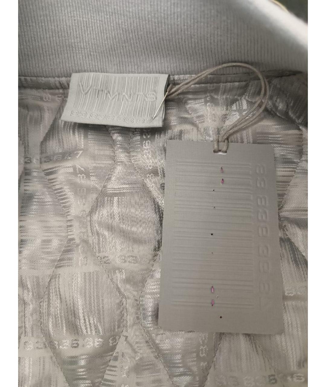 VETEMENTS Серая шерстяная куртка, фото 3