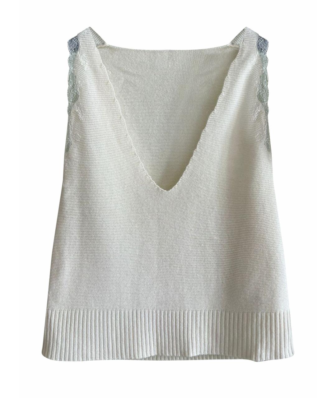 ERMANNO FIRENZE Бежевая майка, фото 1