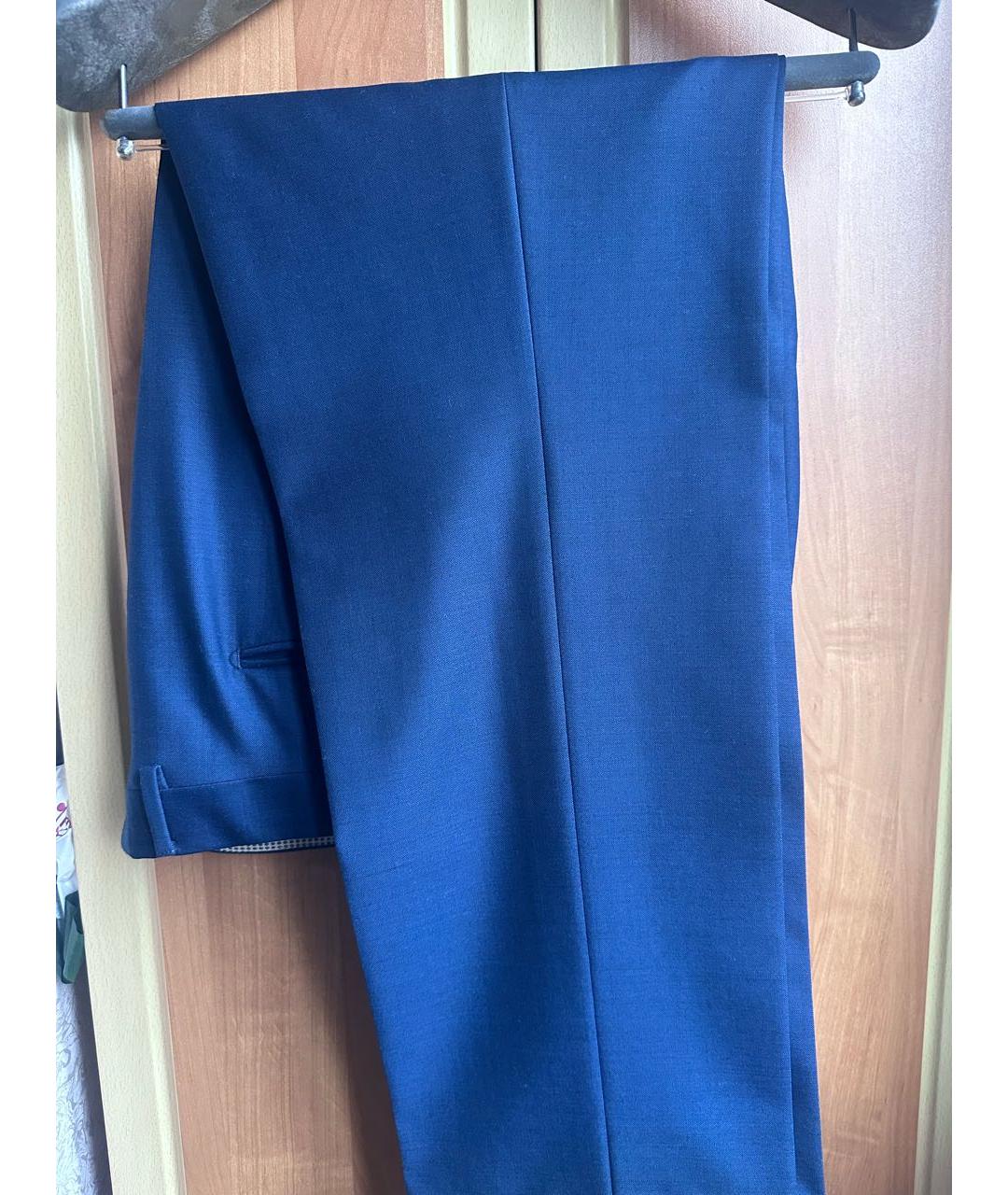 RAVAZZOLO Синий классический костюм, фото 2
