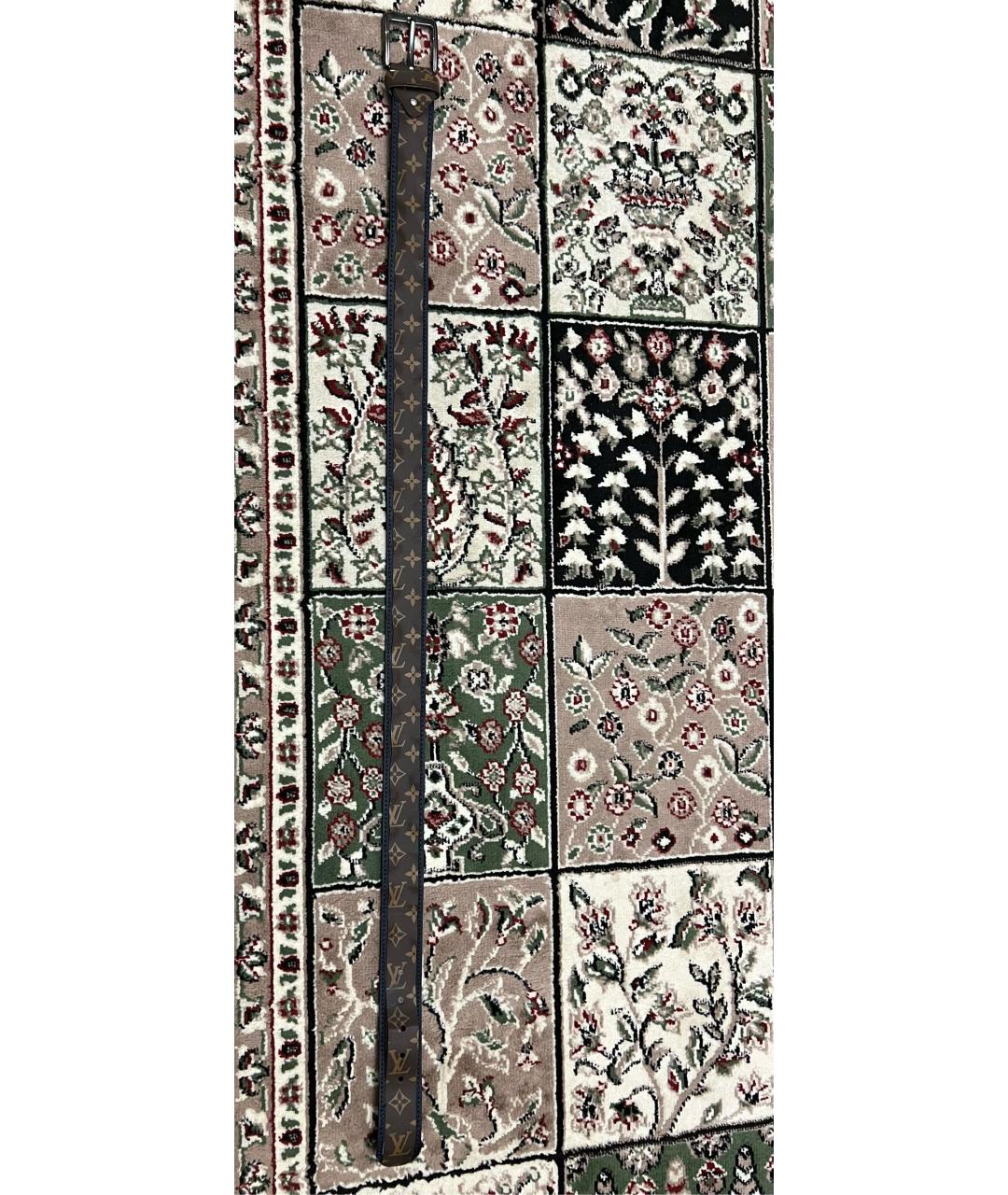 LOUIS VUITTON Коричневый ремень, фото 2