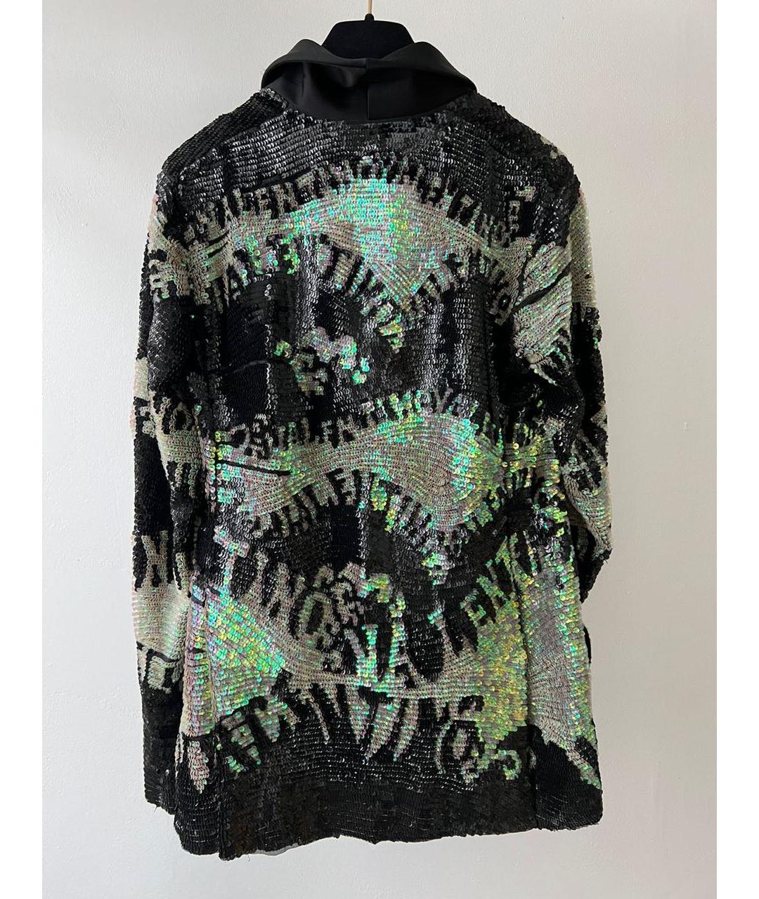 VALENTINO Серебрянный замшевый жакет/пиджак, фото 2