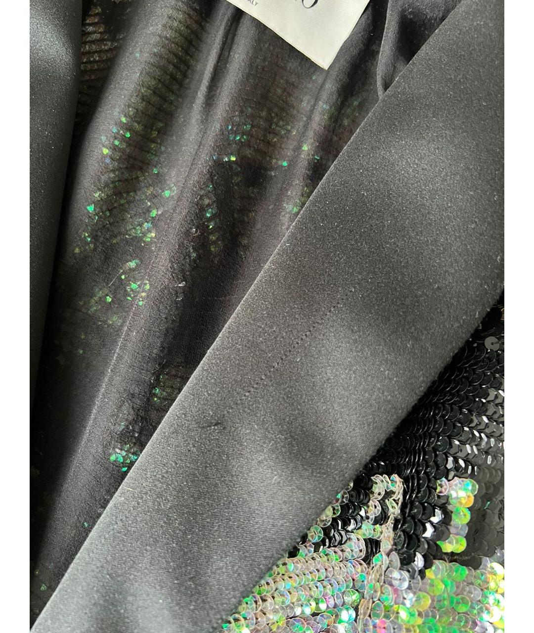 VALENTINO Серебрянный замшевый жакет/пиджак, фото 8