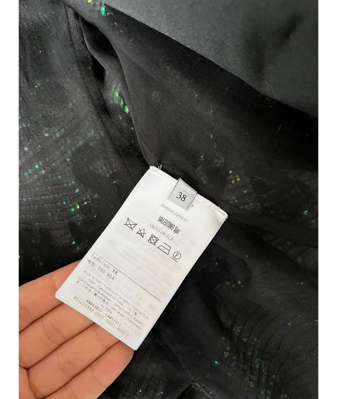 VALENTINO Серебрянный замшевый жакет/пиджак, фото 4