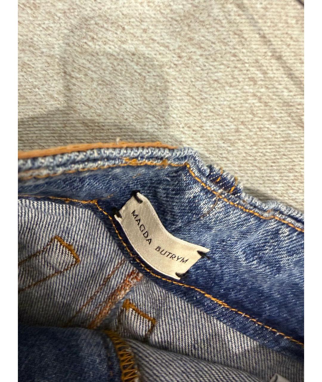 MAGDA BUTRYM Голубая деним юбка миди, фото 7