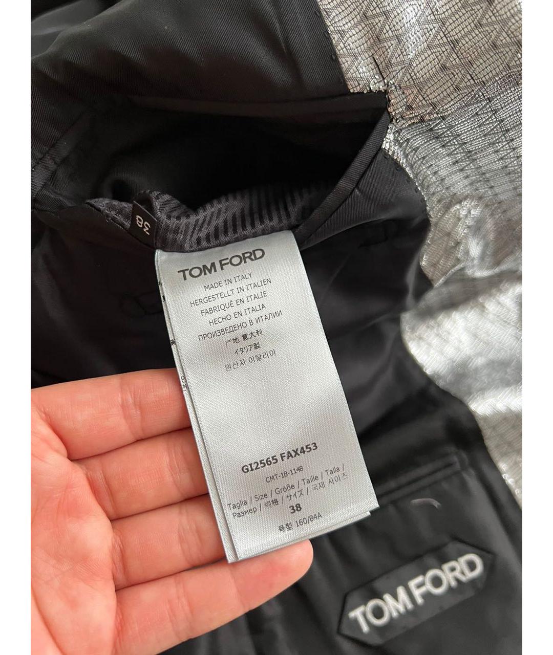 TOM FORD Серебрянный жакет/пиджак, фото 7