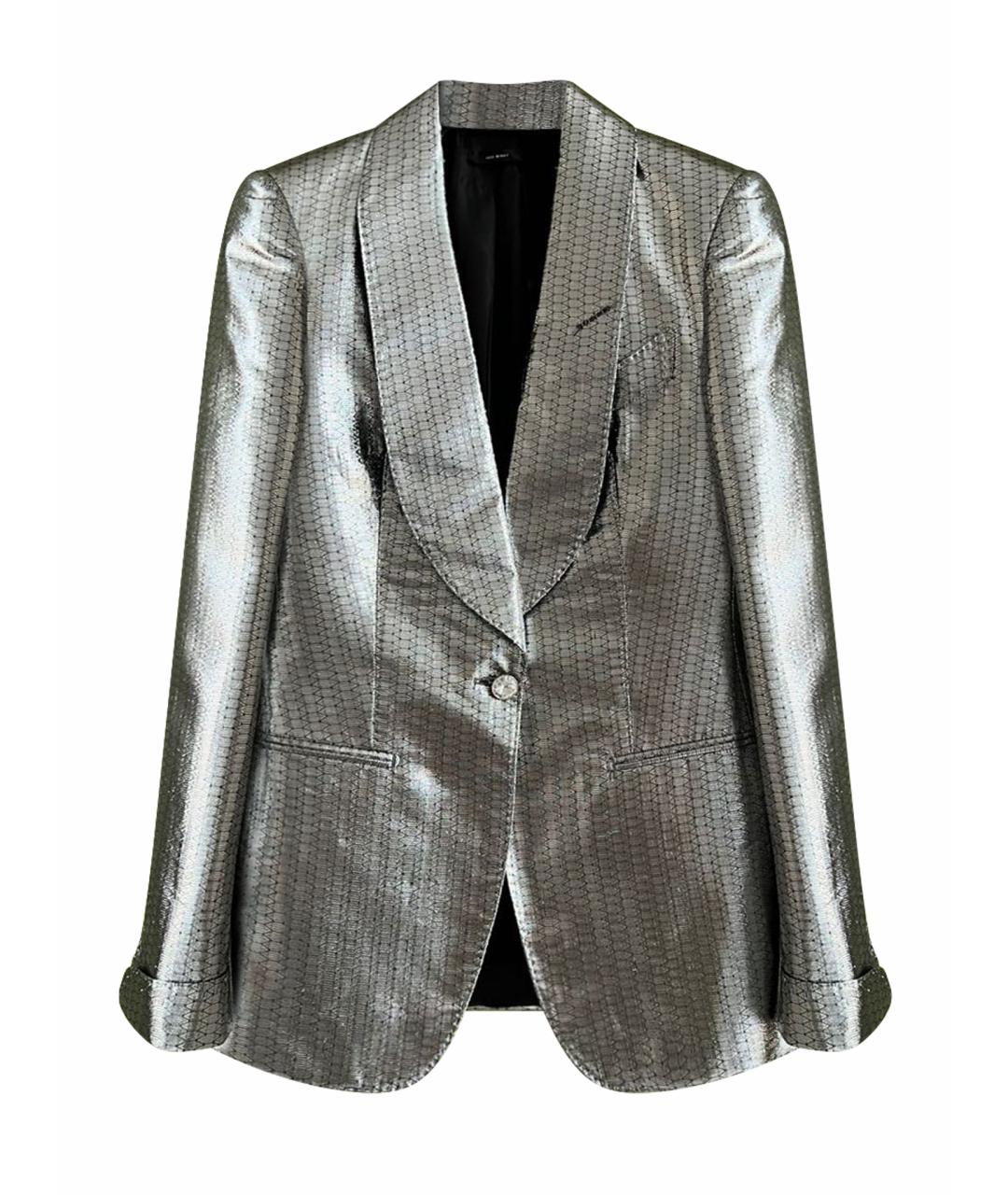 TOM FORD Серебрянный жакет/пиджак, фото 1