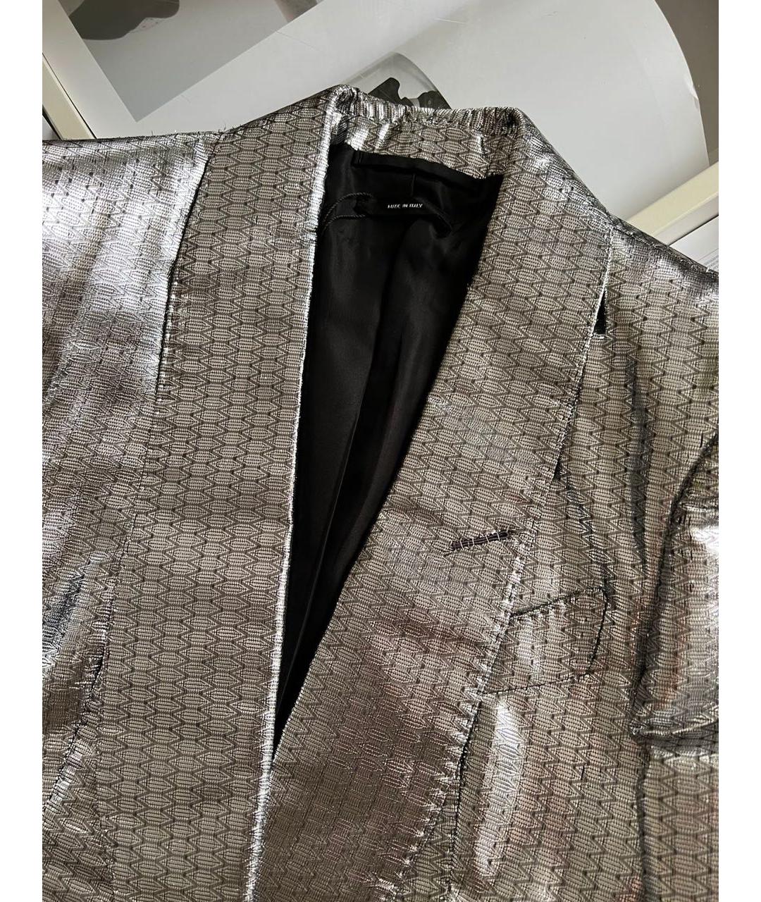 TOM FORD Серебрянный жакет/пиджак, фото 4