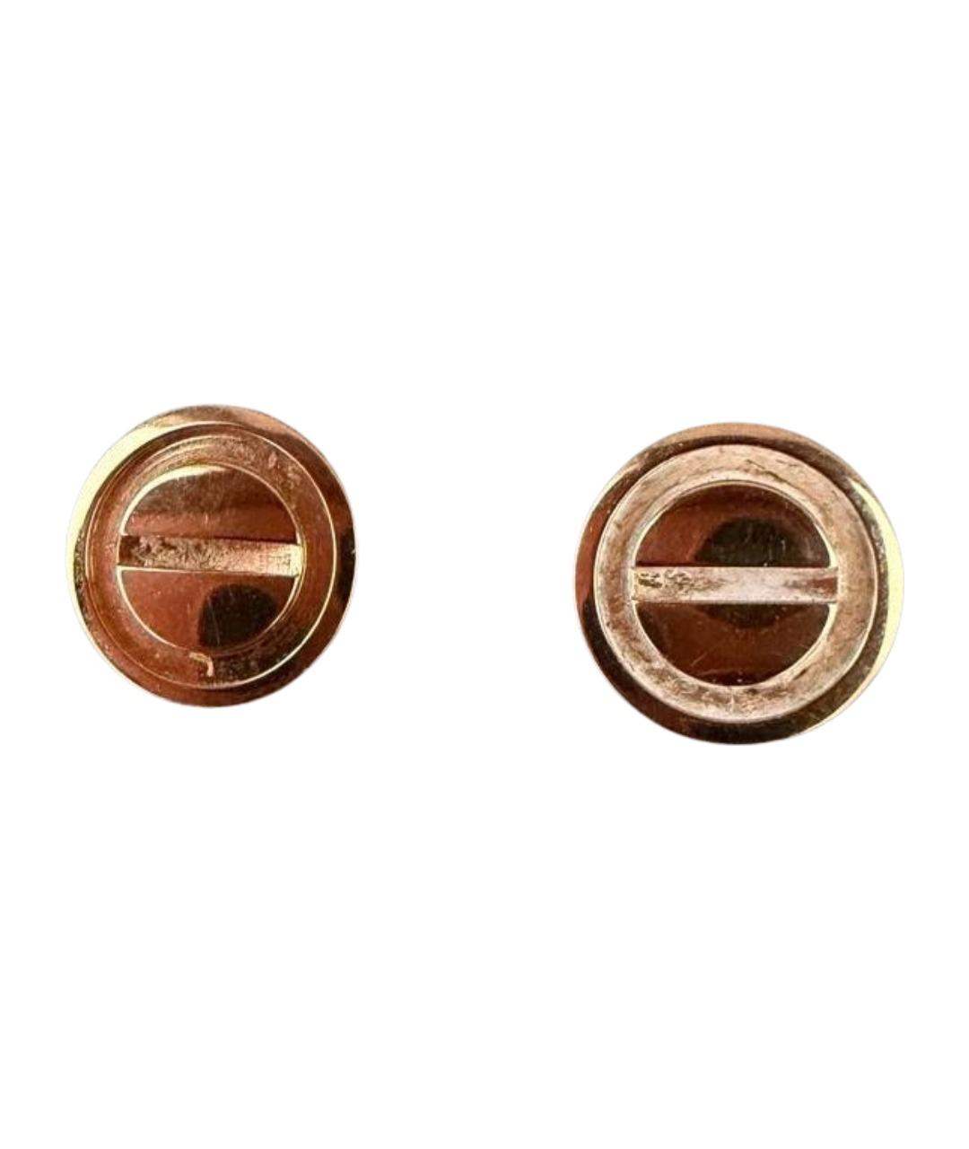 CARTIER Золотые серьги из розового золота, фото 2