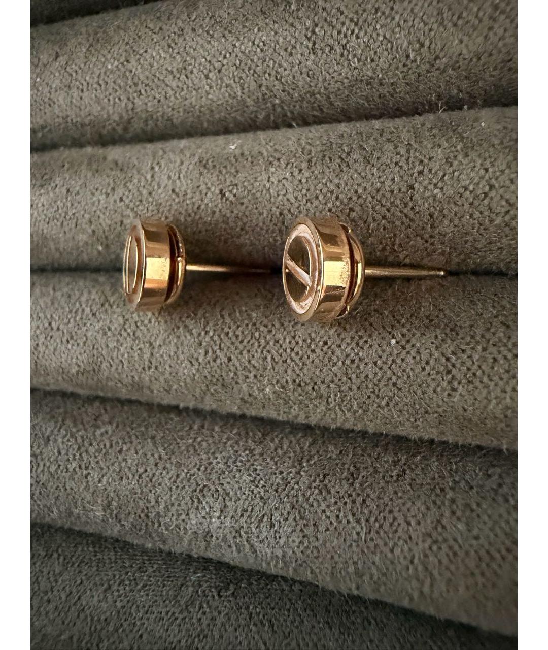 CARTIER Золотые серьги из розового золота, фото 5