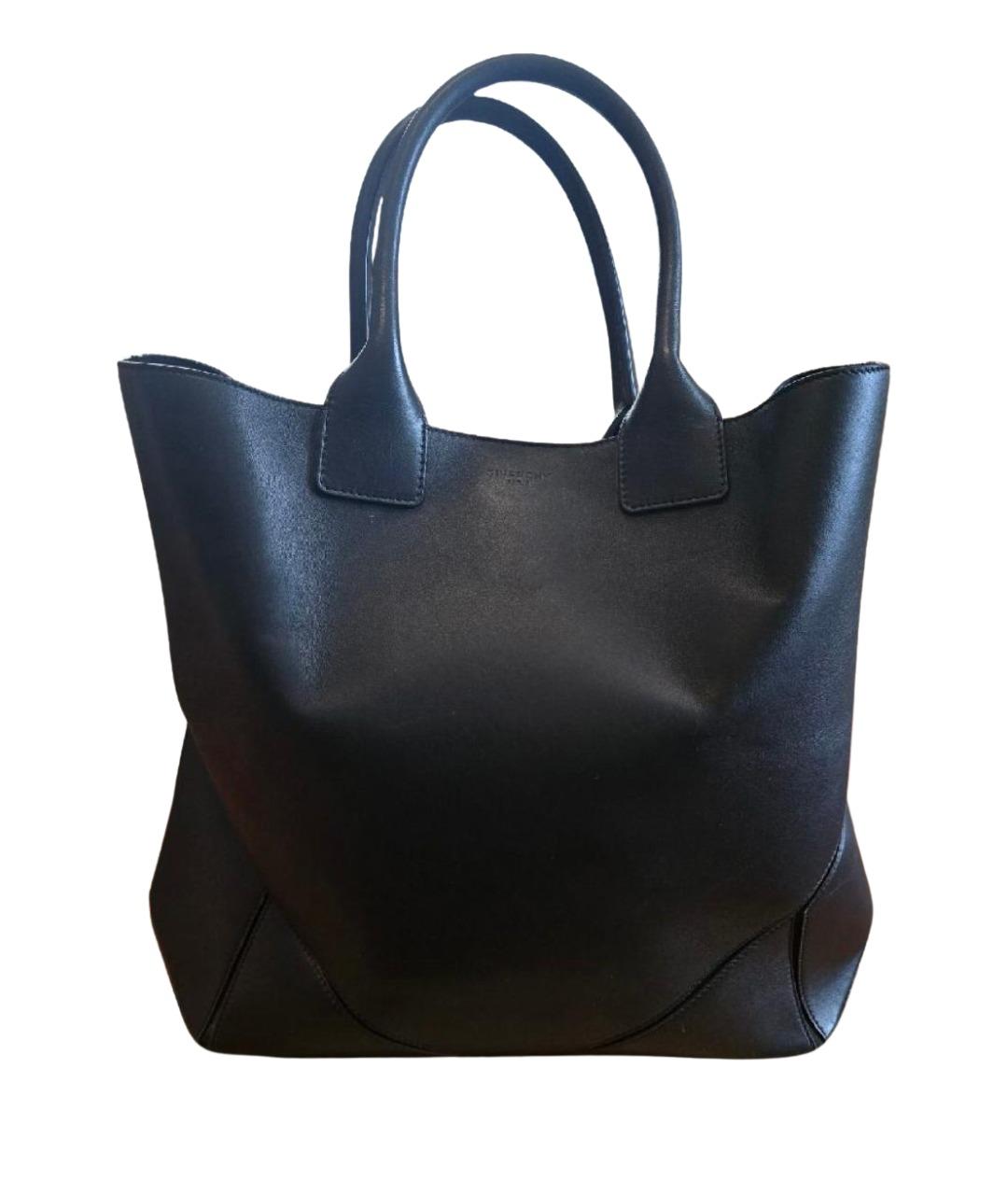 GIVENCHY Черная кожаная сумка тоут, фото 1