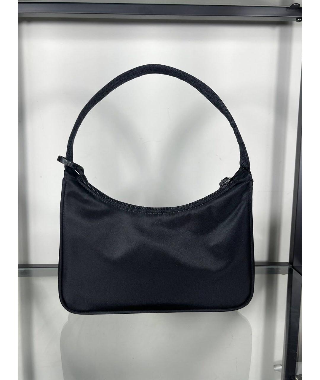 PRADA Черная сумка с короткими ручками, фото 4