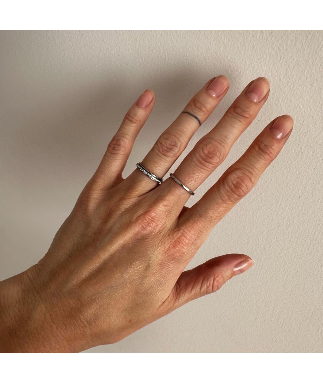 PIAGET Серебряное платиновое кольцо, фото 4