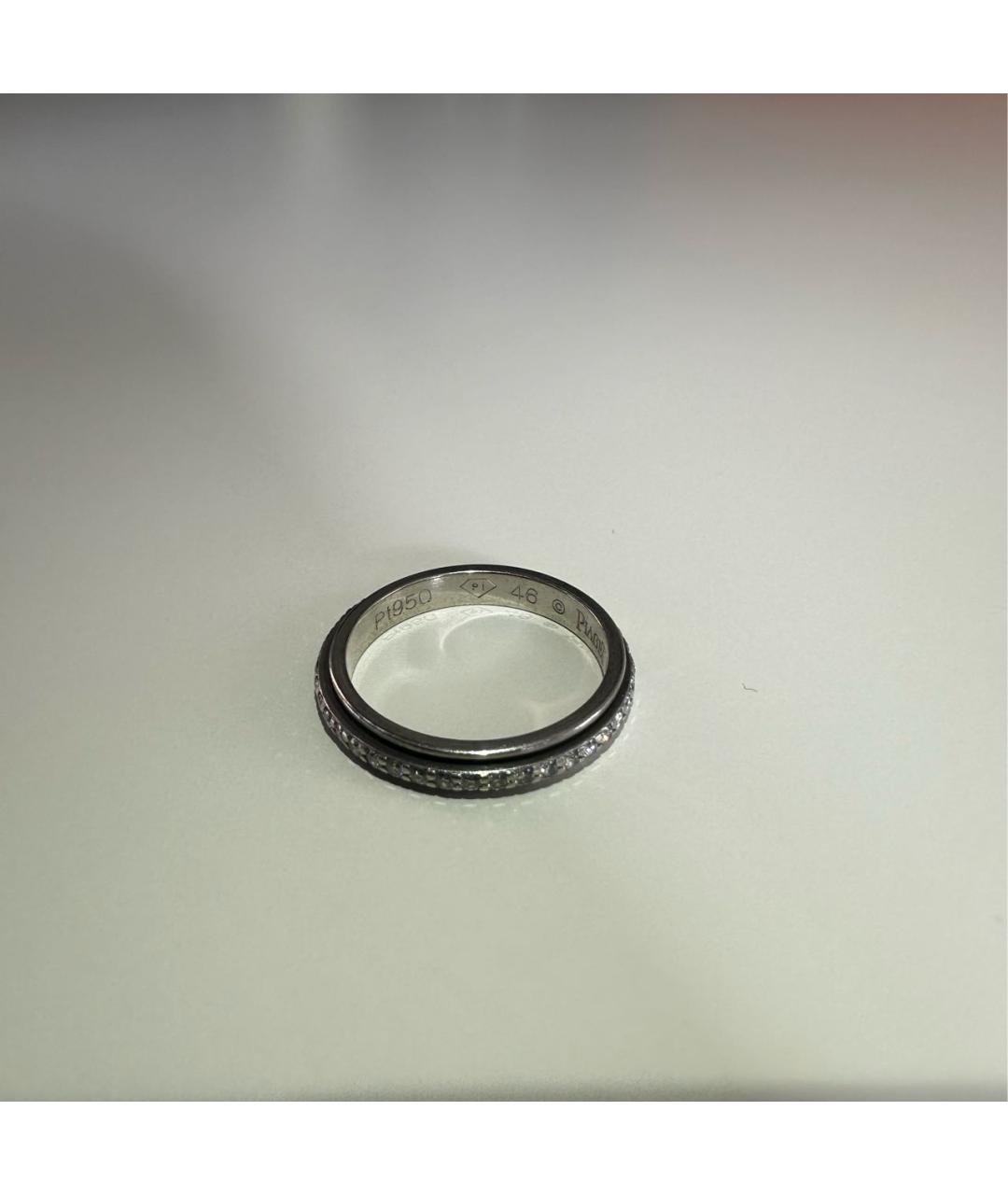 PIAGET Серебряное платиновое кольцо, фото 2