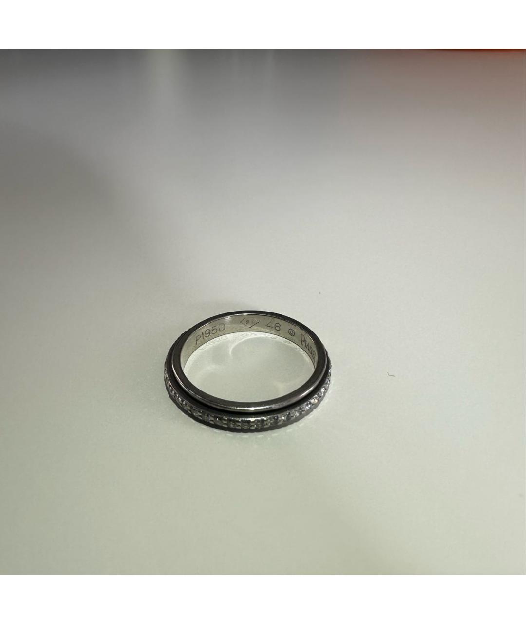 PIAGET Серебряное платиновое кольцо, фото 3