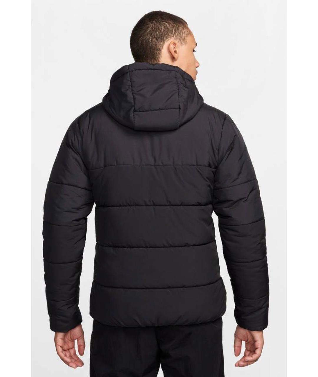 NIKE Черная полиэстеровая куртка, фото 2