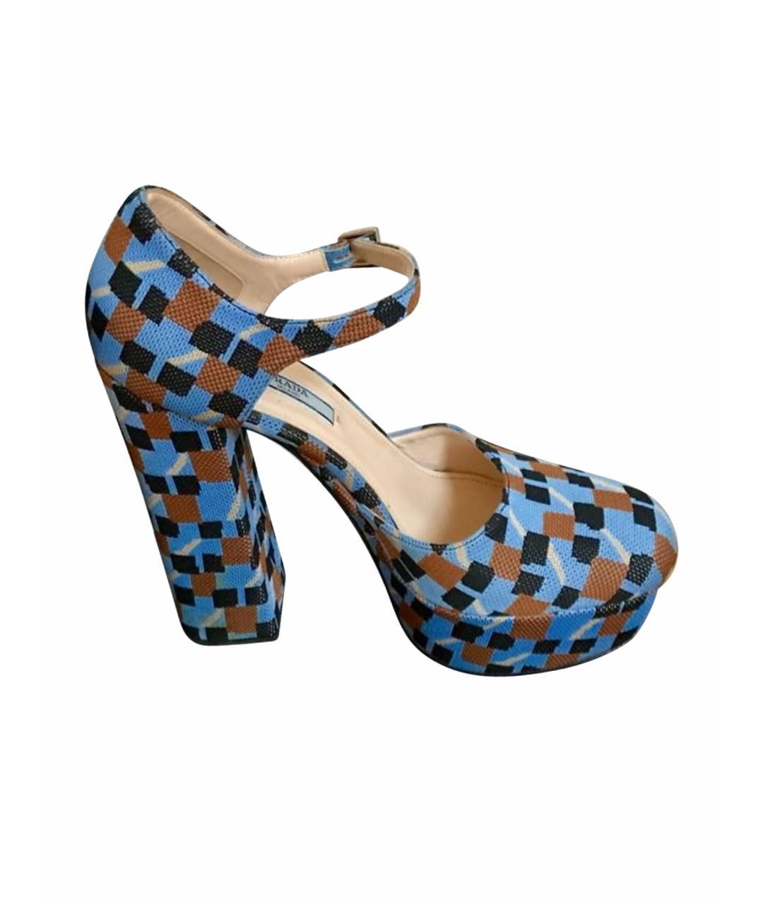 PRADA Текстильные туфли, фото 1