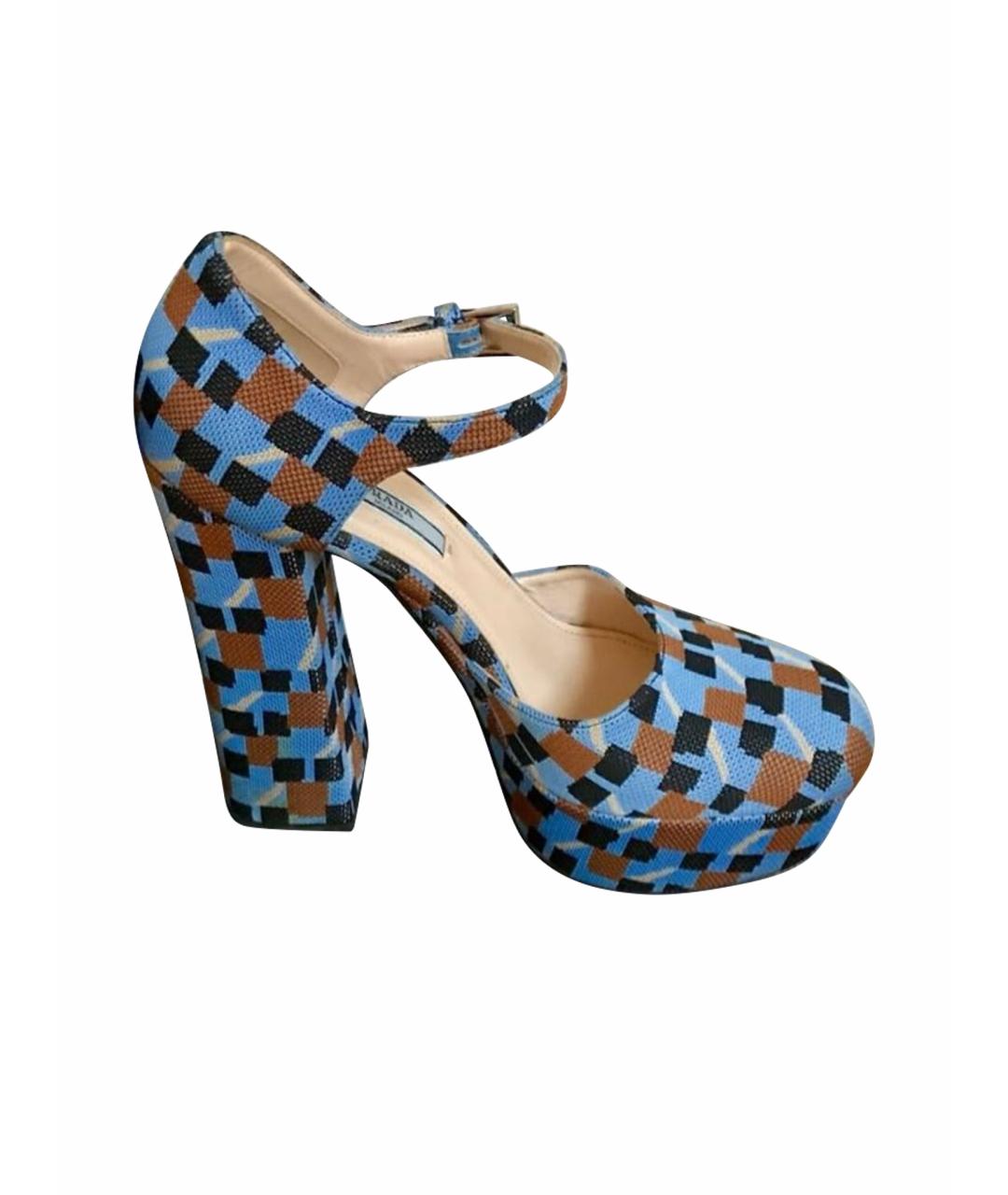 PRADA Текстильные туфли, фото 7