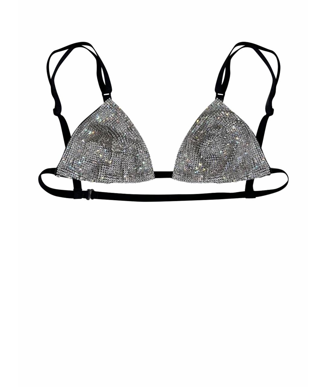 DOLCE&GABBANA Серебряная майка, фото 1