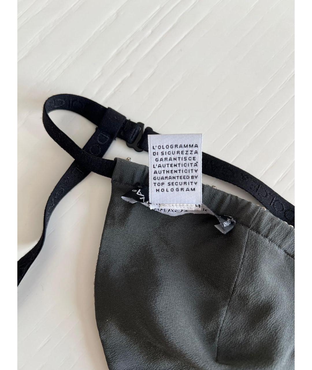 DOLCE&GABBANA Серебряная майка, фото 5