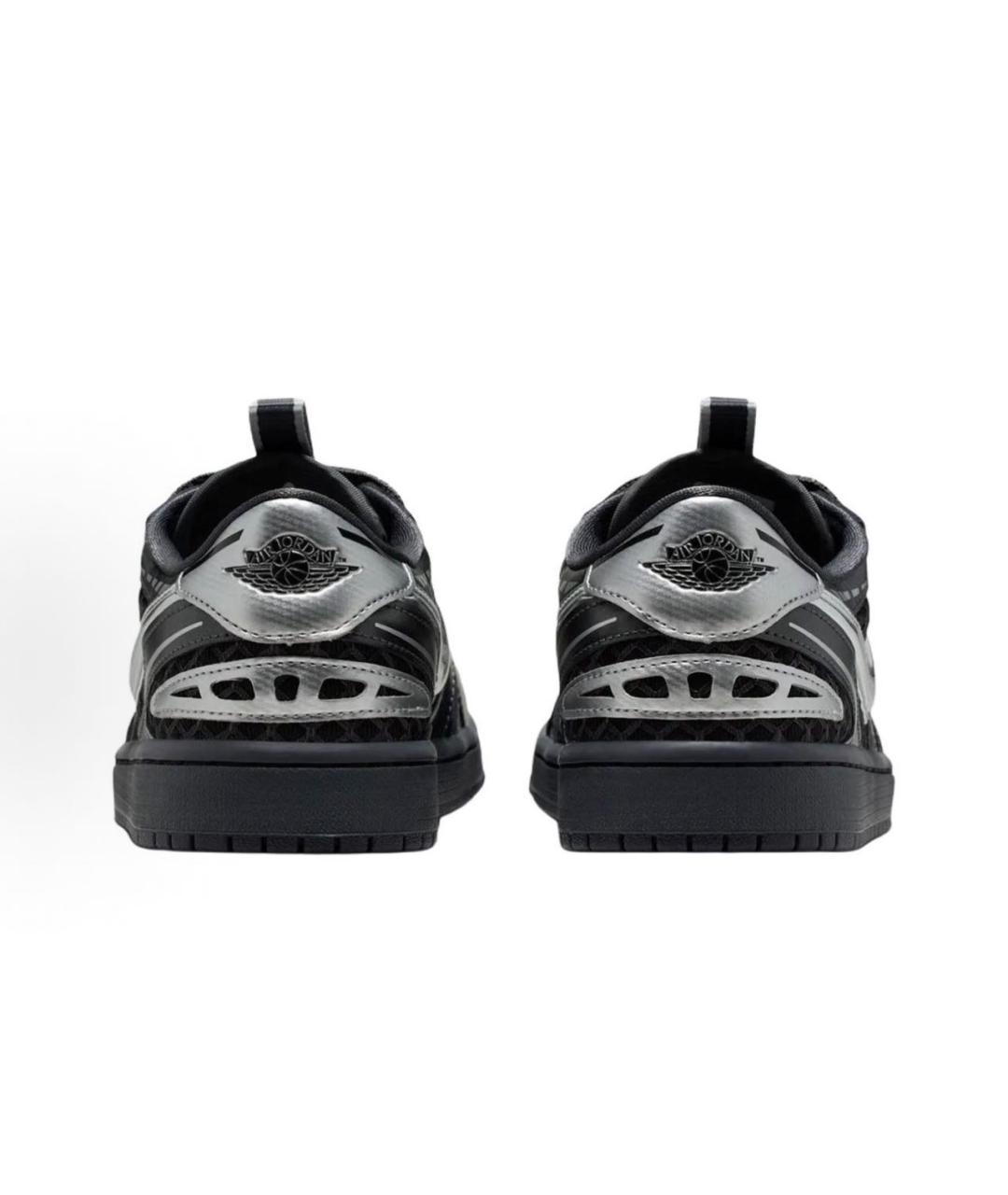 JORDAN Черные низкие кроссовки / кеды, фото 4