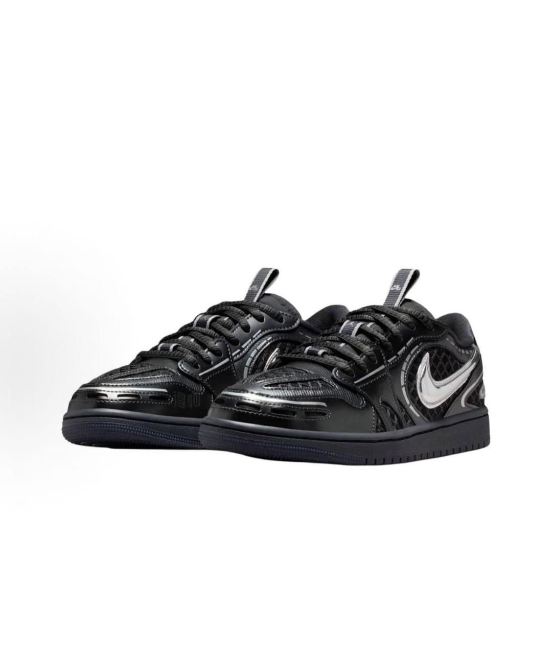 JORDAN Черные низкие кроссовки / кеды, фото 2