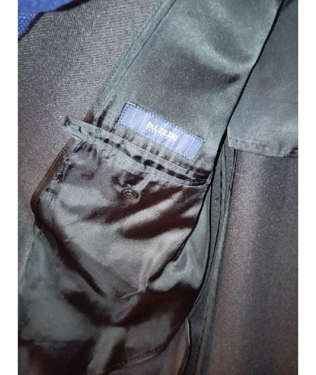 PAL ZILERI Черное шерстяное пальто, фото 3